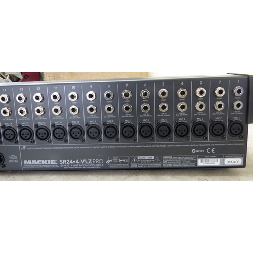 66 - A Mackie SR Series 24.4.2 Bus mixing console