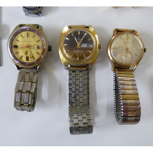 78 - Wristwatches&nbsp; variously cased and strapped