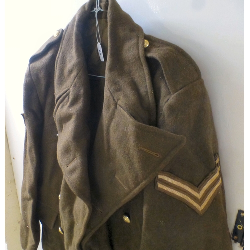84 - A World War II period Army Great Coat&nbsp; Size 9&nbsp;&nbsp;(Please Note: this lot is subject to t... 