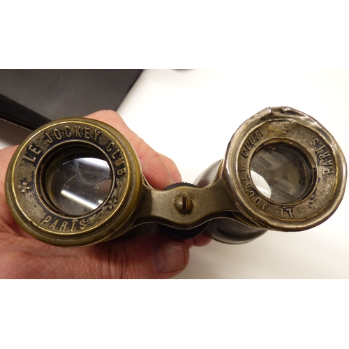 87 - Four pairs of binoculars: to include a Pathescope 16x50 example