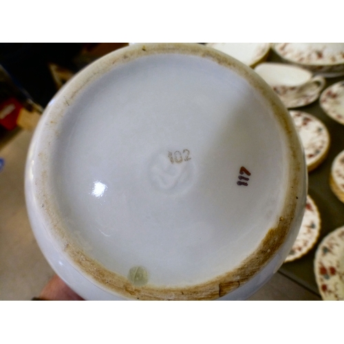 88 - Bone china tableware: to include Minton Ancestral pattern; Royal Albert Golden Glory; and Aynsley Co... 