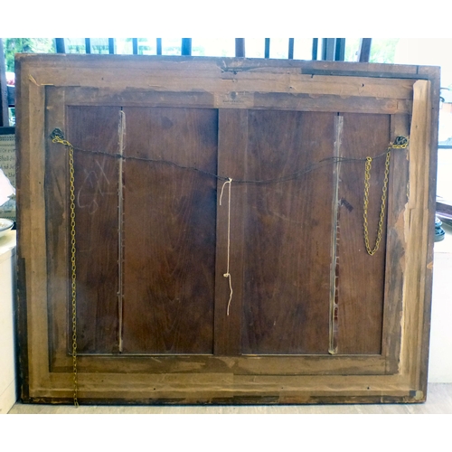 91 - A Victorian stable interior  monochrome print  bears an indistinct pencil signature  17