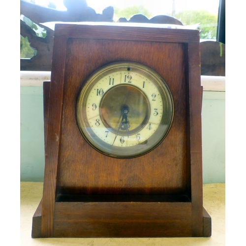 99 - A mixed lot: to include a Remington typewriter; and an embossed brass magazine rack&nbsp; 11