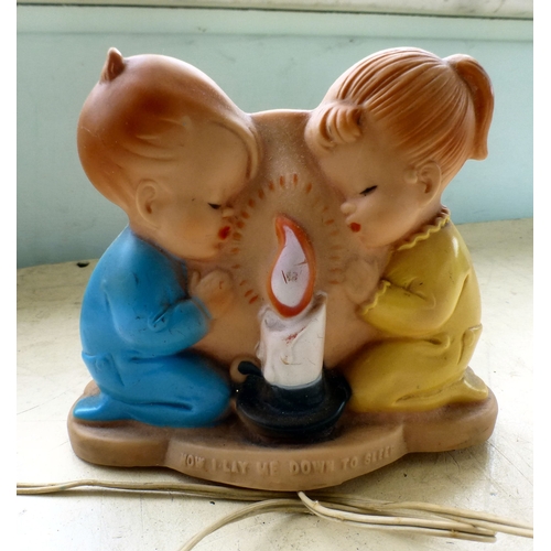 99 - A mixed lot: to include a Remington typewriter; and an embossed brass magazine rack&nbsp; 11