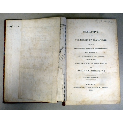 1 - Books, viz. 'Napoleon at St Helena'; 'Napoleon's Last Voyage'; 'Surrender of Bonaparte'; and 'The Hi... 