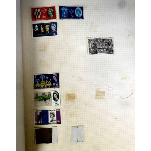 Uncollated postage stamps and postcards: to include early 20thC examples