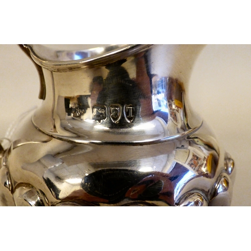 12 - A late Victorian silver cream jug&nbsp; London 1894&nbsp; (approx. 114grms)