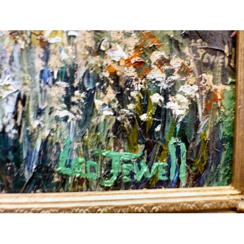 3 - Leo Jewell - 'Coleshill Common'&nbsp; oil on canvas&nbsp; bears a signature&nbsp; 20