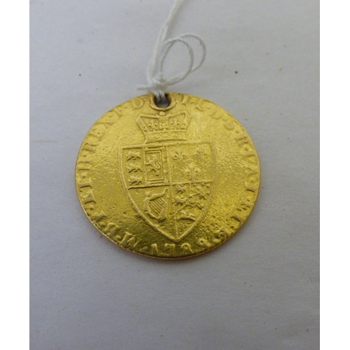 34 - A George III Guinea 1788&nbsp; (approx. 8grms)&nbsp;