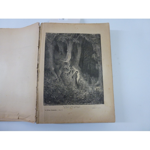 10 - Book: 'La Davina Commedia' published in Milan 1880