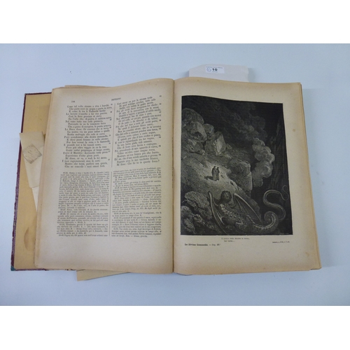10 - Book: 'La Davina Commedia' published in Milan 1880