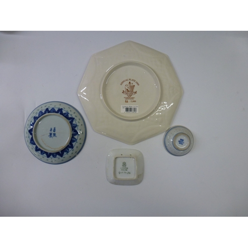17 - Ceramics and glassware: to include a pair of modern Asian pottery Dogs of Fo&nbsp; 5