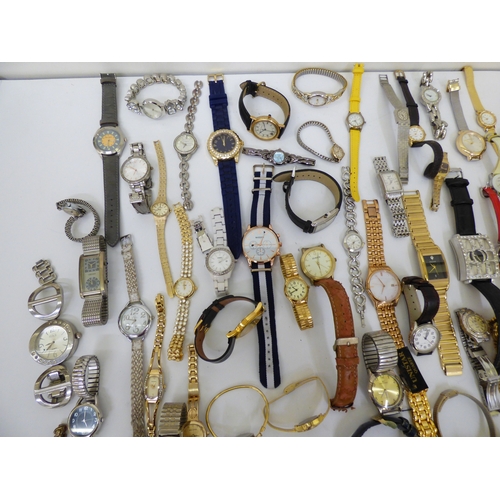 11 - Ladies wristwatches&nbsp; variously cased and strapped