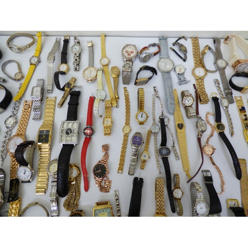 11 - Ladies wristwatches&nbsp; variously cased and strapped