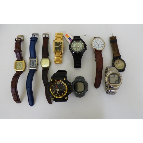 13 - Wristwatches  variously cased and strapped  some boxed