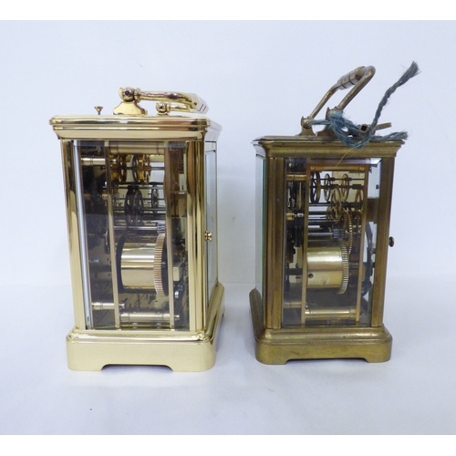 15 - Instruments: to include an early/mid 20thC brass cased combination desktop clock compass/barometer&n... 