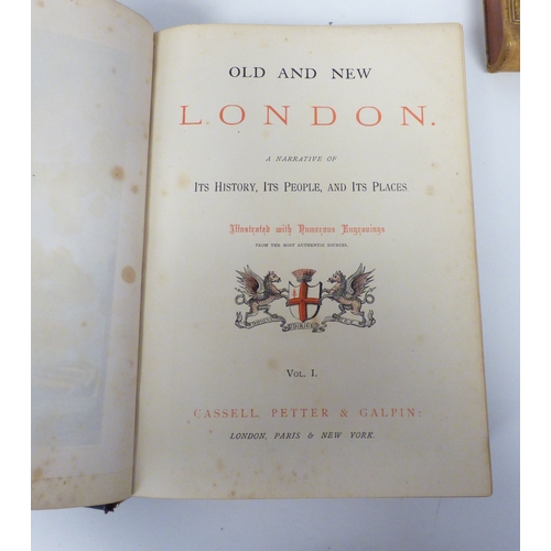 28 - Books: to include 'Old and New London' by Edward Walford