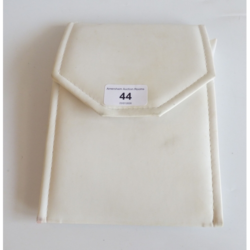 44 - Catherine Best (Jewellery designer and Silversmith, Guernsey), a designer 925 silver grade three str... 