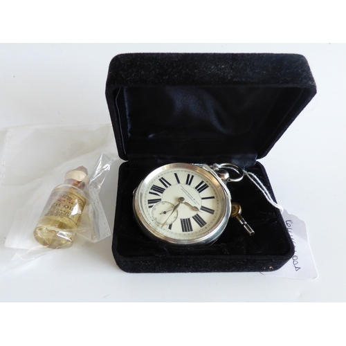 49 - A mid Victorian silver cased pocket watch; the movement inscribed Collingwood & Son, Middlesbrou... 