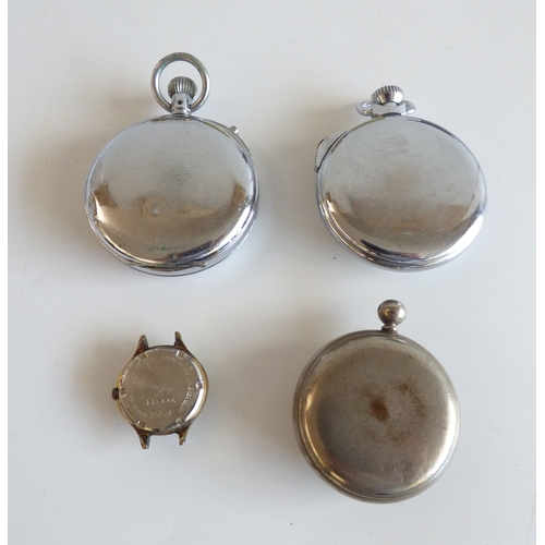 50 - Horologist interest, wristwatches  variously cased and strapped: to include a Heuer steel cased stop... 