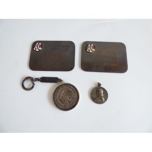 51 - A mixed lot: to include a Great War period medal, awarded to one '2 Lieut PM Innes'(Please Note: thi... 