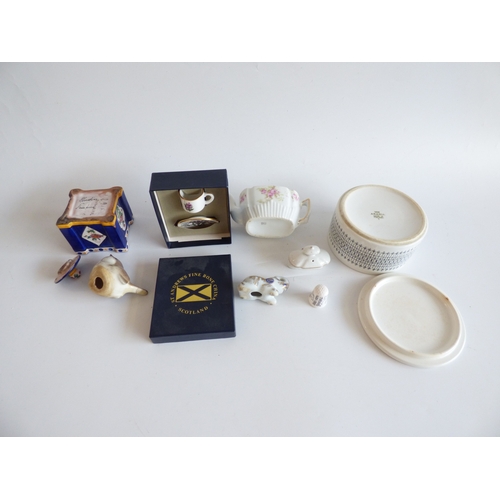 56 - Ceramics and glassware: to include a glass tankard, celebrating the Coronation of King George VI  19... 