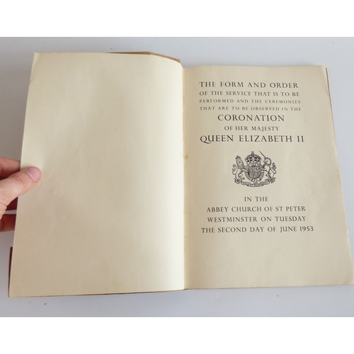 59 - Royal related items and ephemera: to include a printed Order of Service for the burial of His Majest... 