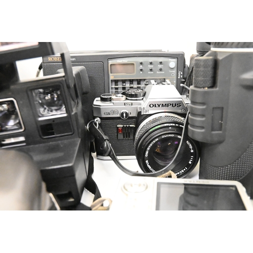 6 - Photographic equipment and accessories: to include an Olympus OM 10 camera