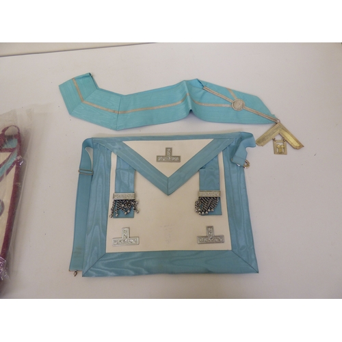 7 - Masonic related items: to include an apron and white gloves