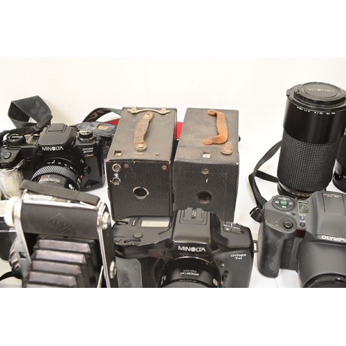 Camera equipment: to include a Minolta Dynax 800