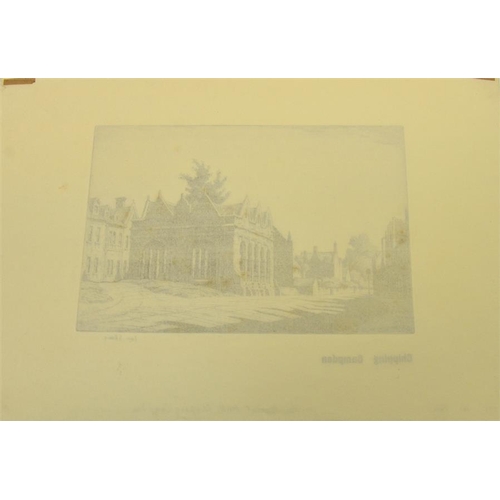 349 - † Ian Strang (1886-1952), The Market Hall, Chipping Campden, etching, signed and titled, 100 proofs,... 