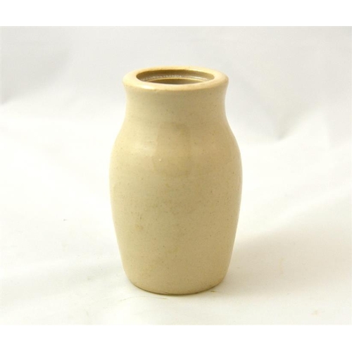 545 - A stoneware cream pot from the Holywood House Dairy 11cm high.