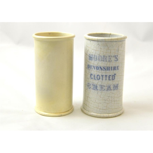 583 - Two cream cylinders consisting of Moore's Devonshire Clotted Cream and Fresh Daily Devonshire Clotte... 