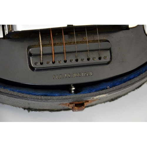 60 - A Rickenbacker Model B Electo Spanish Lap steel guitar, serial number C833, circa 1935, bakelite and... 