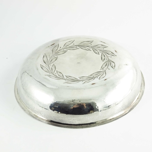 99 - Duchess of Sutherland Cripple Guild, an Arts and Crafts electroplated deep dish, circa 1902-1922, st... 