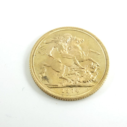 207 - Elizabeth II, gold sovereign, 1974