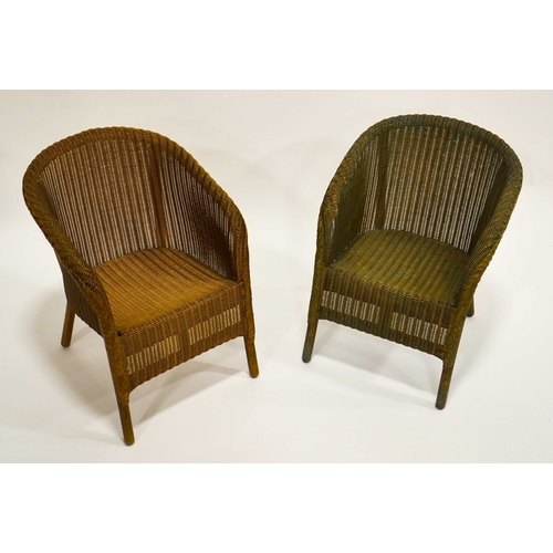 248 - Two Lloyd Loom childrens chairs