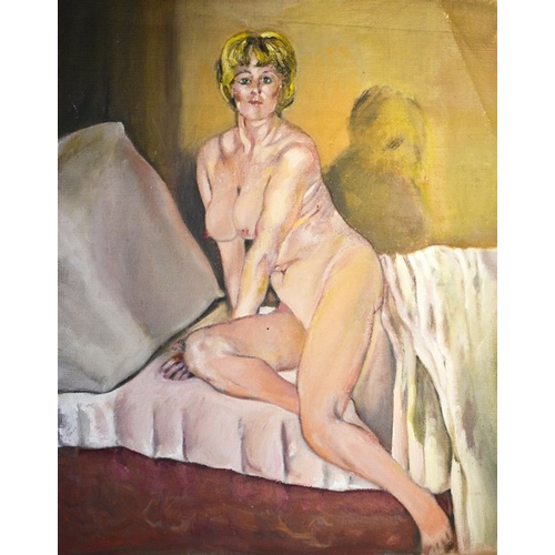 344 - British School (20th century), Portfolio of Ten Nudes, unsigned, 64cm x 50cm largest, unframed (10)