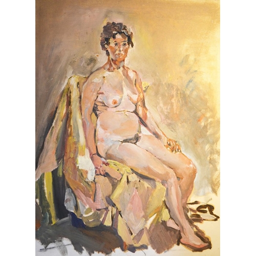 344 - British School (20th century), Portfolio of Ten Nudes, unsigned, 64cm x 50cm largest, unframed (10)