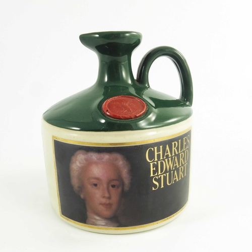 371 - Glenfiddich single malt Scotch whisky, Charles Edward Stuart, ceramic flagon, 75cl