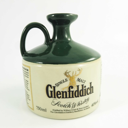 371 - Glenfiddich single malt Scotch whisky, Charles Edward Stuart, ceramic flagon, 75cl