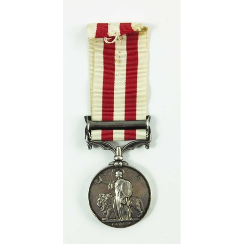 641 - Indian Mutiny 1857-59 medal, Ensign (later Colonel) Charles Albert Dodd, attached to 23rd (Royal Wel... 