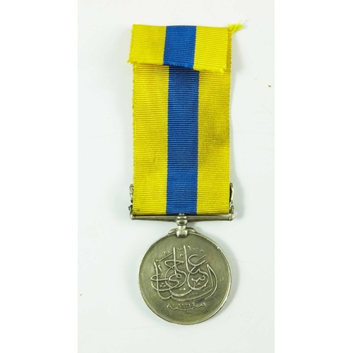 642 - Khedive's Sudan 1897-1908 medal, 1 clasp, Firket (unnamed as issued)