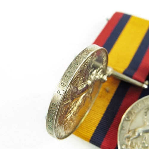 645 - South Africa medal pair: Sergeant H. Fairlamb, Prince Alfred's Volunteer Guard and Port Elizabeth To... 