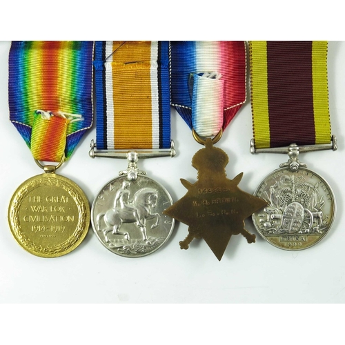 647 - Boxer Rebellion and World War One medal group: Petty Officer William Henry Brown, Royal Navy, China ... 