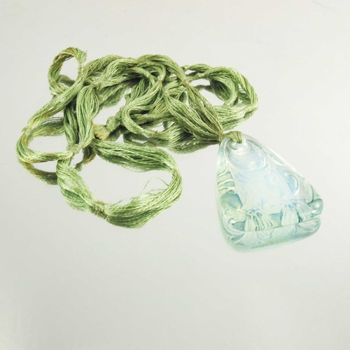 Lalique on sale glass pendant