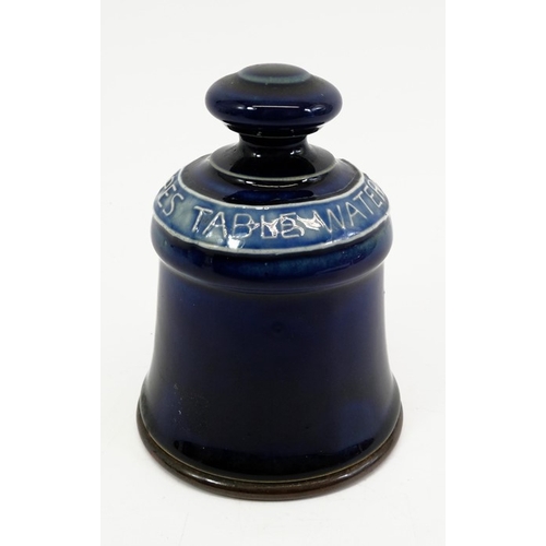 811c - A Doulton Schweppes advertising bar / shop bell, 11cm high