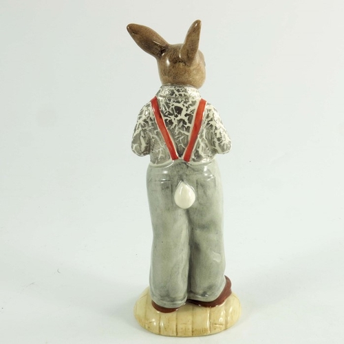 915 - A Royal Doulton figure, large Father Bunnykins, prototype colourway, property of Royal Doulton mark,... 