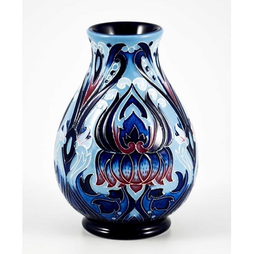 1064 - Paul Hilditch for Moorcroft, a Hesperian Crown Imperial limited edition vase, Moorcroft Collectors C... 