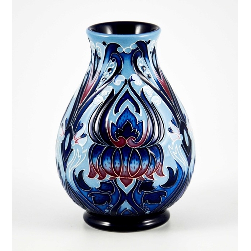 1064 - Paul Hilditch for Moorcroft, a Hesperian Crown Imperial limited edition vase, Moorcroft Collectors C... 